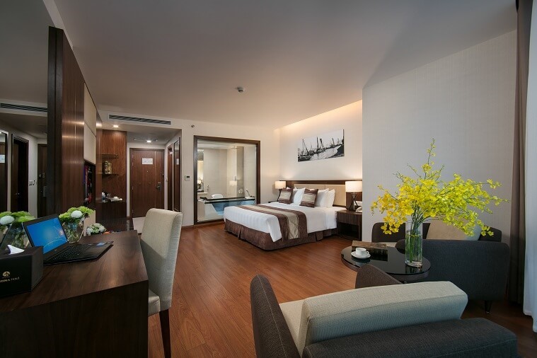  Phòng Deluxe Double Sea View